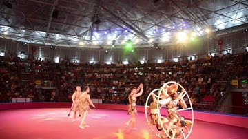 Tiết mục xiếc hấp dẫn tại CVVH Đầm Sen (Dam Sen Park