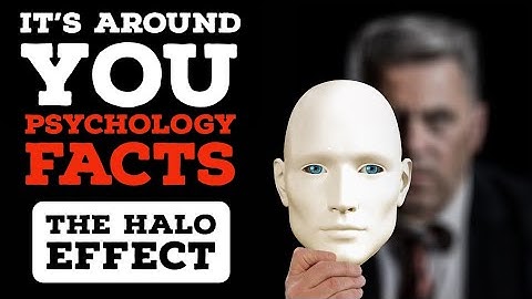 Cognitive Biases:  The Halo Effect | Psychology Today | Psychological Secrets #psychology #facts