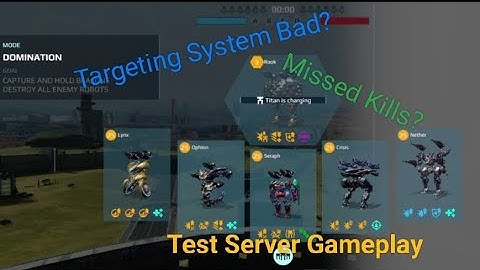 War Robots: But #targeting #system Is Still Bad | Test Server Gameplay
