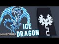 How to make an ICE DRAGON banner in Minecraft!