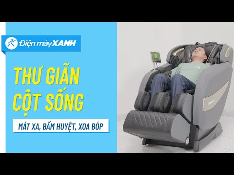 Video Ghế Massage Airbike Sport: xoa dịu cột sống, thư giãn... - youtube