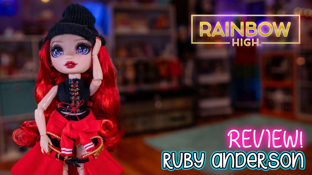 Rainbow High Fantastic Fashion Ruby Anderson Doll Review! (Project