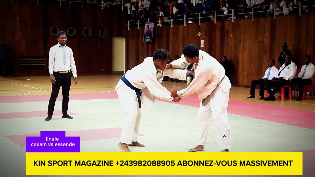 ENTENTE KIN OUEST : FINALE CEKAM VS ESSENDE VICTOIRE DE JUDO CLUB ESSENDE 