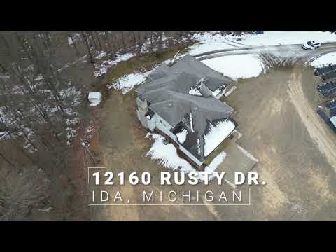 12160 Rusty Dr., Ida, MI home video tour