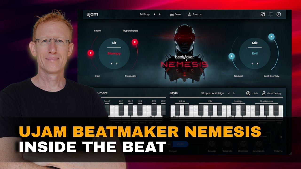 Beatmaker NEMESIS  Cyberpunk Beats Plug-in