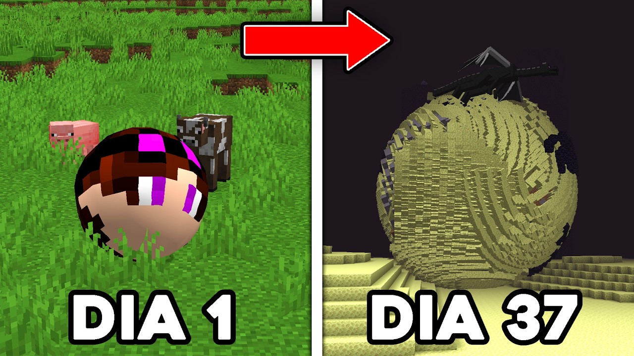 VIREI UMA BOLA QUE COME O MUNDO