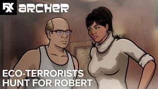 Eco-Terrorists Hunt for Robert | Archer | FXX