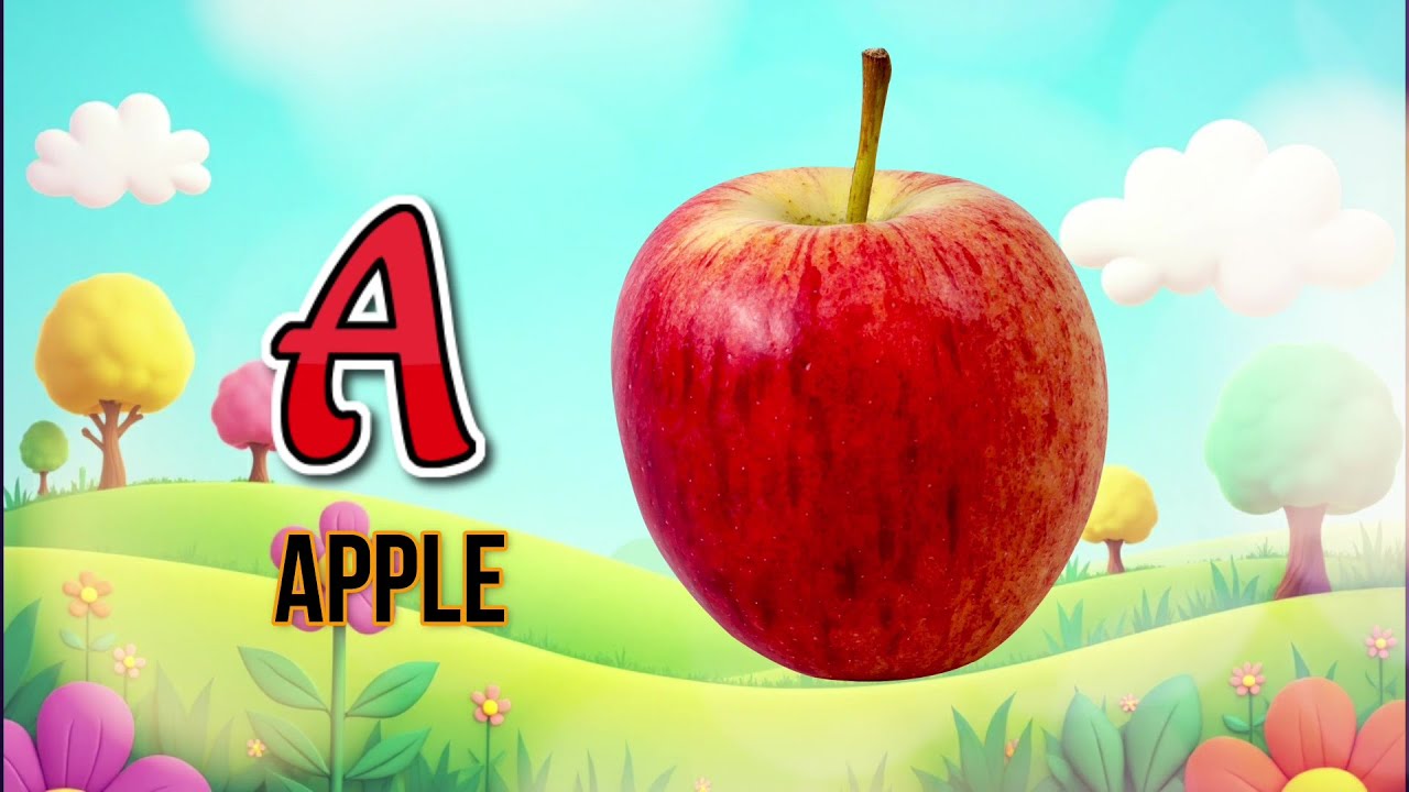 ABC Song for Kids | A for Apple & Fun Alphabet Song with Cute ...
