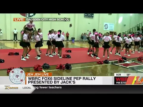 Sideline Pep Rally: Gadsden City High School
