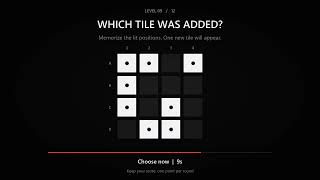 Added Tile Check: Hold the Pattern Through 12 Rounds