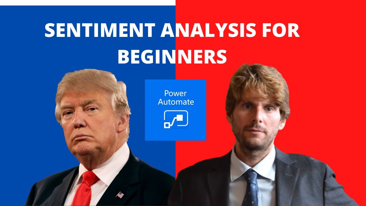 How to do Sentiment Analysis with Power Automate Flow on Trump Tweets