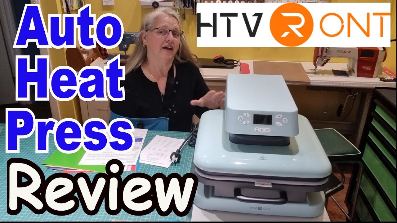Sharing my first htv project using the @htvront auto heat press