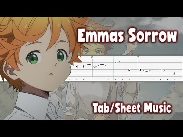 Emma's Sorrow - The Promised Neverland Sheet music for Piano (Solo)