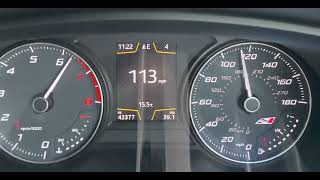 SEAT Leon Cupra 300 Manual Acceleration 0 - 200kph (125mph) Stock