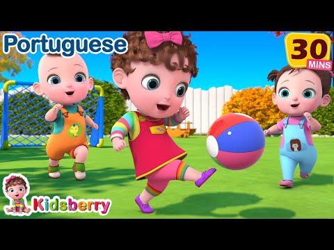 Aprendendo as Cores com Bolinhas Coloridas 🌈 | Canções Infantis Kidsberry