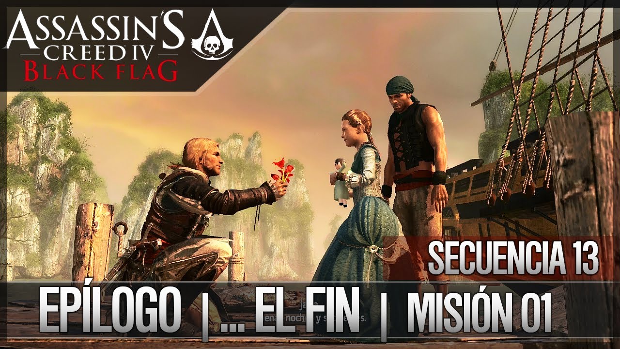 dlcl stanford Assassin's Creed 4 Black Flag | Walkthrough | Secuencia 13 | Epílogo ... El fin | 1 | 100%
