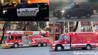 *BARRICADED SUBJECT* SSFPD Responding + SSFFD w/ On Scene Footage