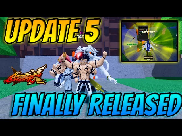 Anime Fighting Simulator X - Update 5 Is Finally Released!! 