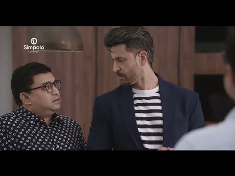 Simpolo's new ad film starring Hrithik Roshan jo aap sab, ‘Dekhte Reh Jaoge.’ (Hindi)
