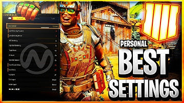 BEST CONTROLLER + SENSITIVITY SETTINGS TO USE IN CALL OF DUTY BLACK OPS 4!