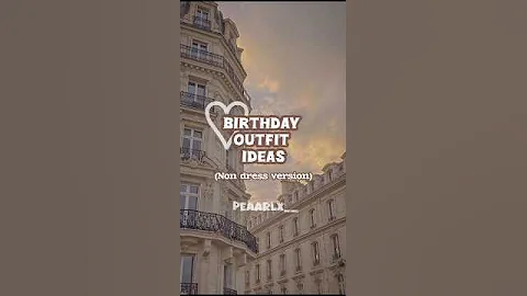 Birthday outfit ideas🌷🤍 (NO DRESS)|#birthday#fypシ゚#aesthetic#trending#happybirthday#outfit#clothes