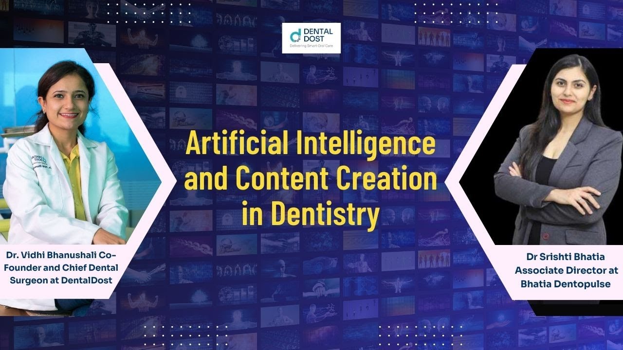 Artificial Intelligence and Content Creation in Dentistry - YouTube
