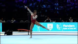 IRFANALUTHFI Rifda (INA)_2023 Artistic Worlds, Antwerp (BEL)_Qualifications_Floor Exercise