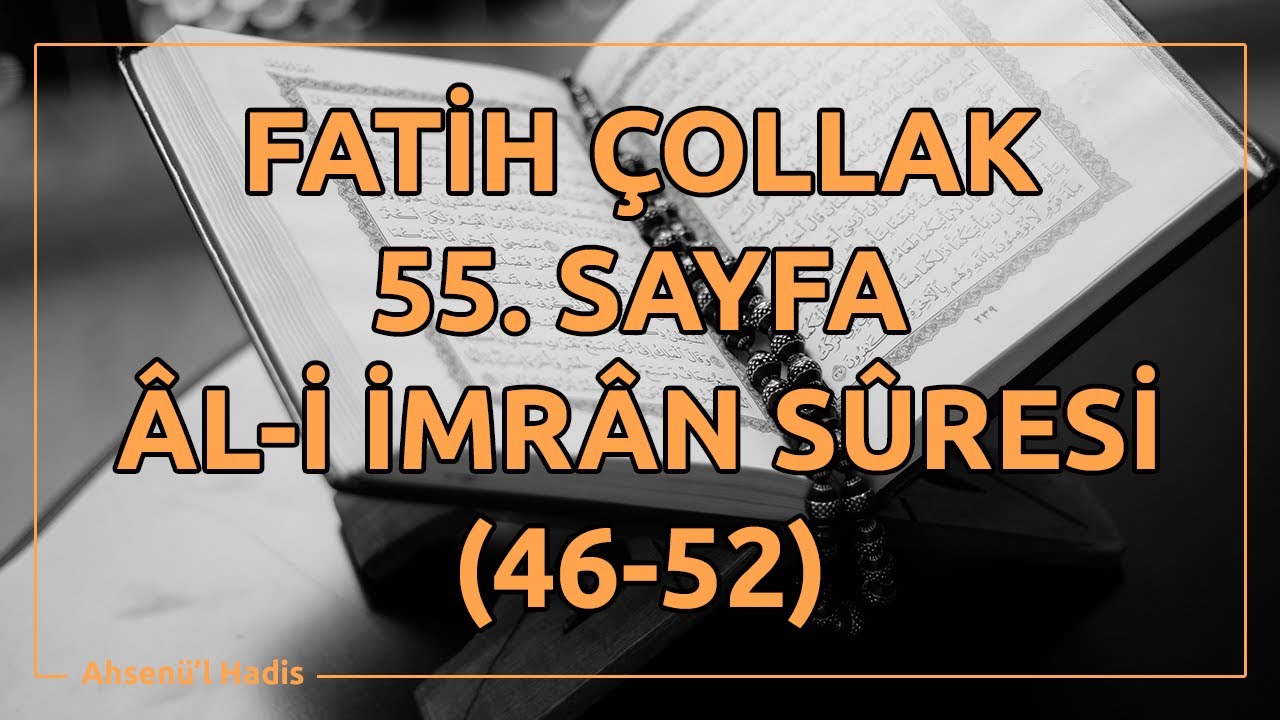 Fatih ollak   55Sayfa   l i mrn Suresi 46 52