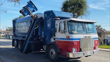 CR&R Autocar Amrep HX-450 ASL on Recycle
