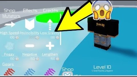 Roblox - Buying all the mutators in Tower of Hell!