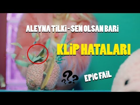 Aleyna Tilki – Sen Olsan Bari Klip Çekim Hataları