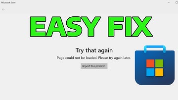 How To Fix Page Could Not Be Loaded Please Try Again Later