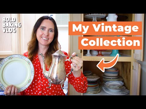 My Vintage Props and Bakeware | Bold Baking Vlogs | Bigger Bolder Baking