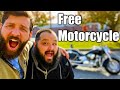 I SURPRISED a Stranger with a FREE Motorcycle
