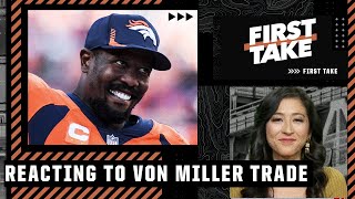 The Rams now have 3 future Hall of Famers! - Mina Kimes reacts to Von Miller trade | First Take