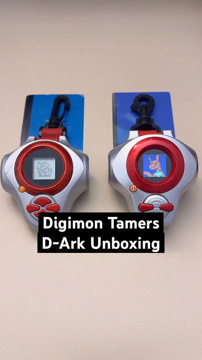 Unboxed the Digimon Tamers 20th anniversary D-Ark from @bandainamcous