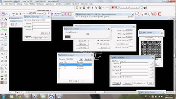 cắt bản đồ bằng microtation