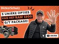 5 unieke opties van het nieuwe RAM 1500 G/T package!