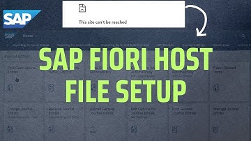 How to setup SAP FIORI?