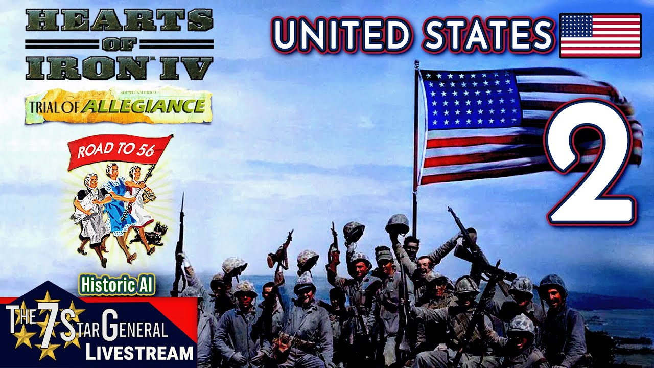 United States of America | Hearts of Iron IV | The Road to 56 ...