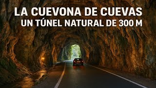 La Cuevona de Cueves 🚗 en Ribadesella 💫 Un túnel natural que parece de otro mundo