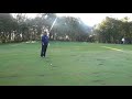 TOUR CEO PLAYS IN FINAL ROUND