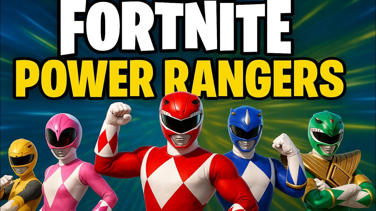 POWER RANGERS BATTLE PASS FORTNITE SEASON 4 - YouTube