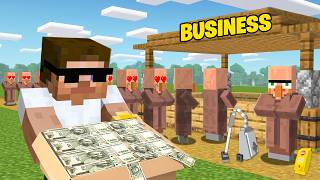 Opening a Business to Become Rich in Minecraft..