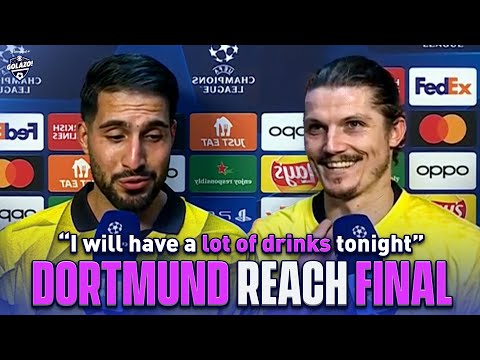 Marcel Sabitzer & Emre Can speak after Dortmund beat PSG in UCL SFs! | UCL Today | CBS Sports Golazo