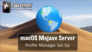 macOS Mojave Server Part 3: Profile Manager Set Up