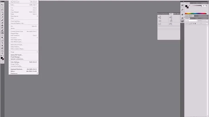 Adobe Photoshop CS5.5 Tutorial - 1 - Introduction