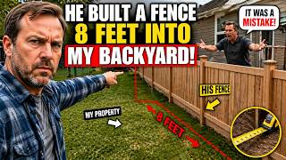 My Neighbor Built a Fence 8 Feet Into My Backyard and Called It a Mistake