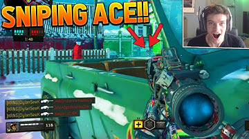 NUKETOWN ACE!! INSANE BO4 SnD Sniping!!