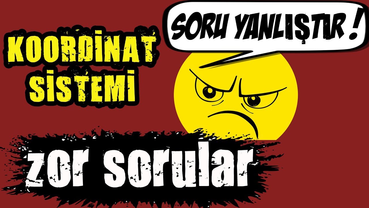 Koordinat Sistemi - Doğrusal Denklemler | ZOR SORULAR | LGS Tarzı Soru Çözümü  -ders27-
